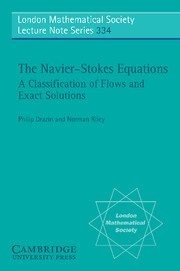 The Navier-Stokes Equations A Classification of Flows and Exact Solutions - Orginal Pdf